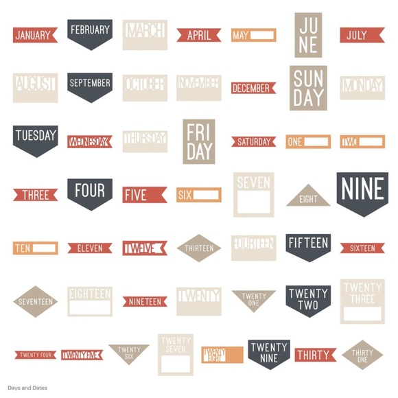 CRICUT: Days and Dates - Picture 4 of 10